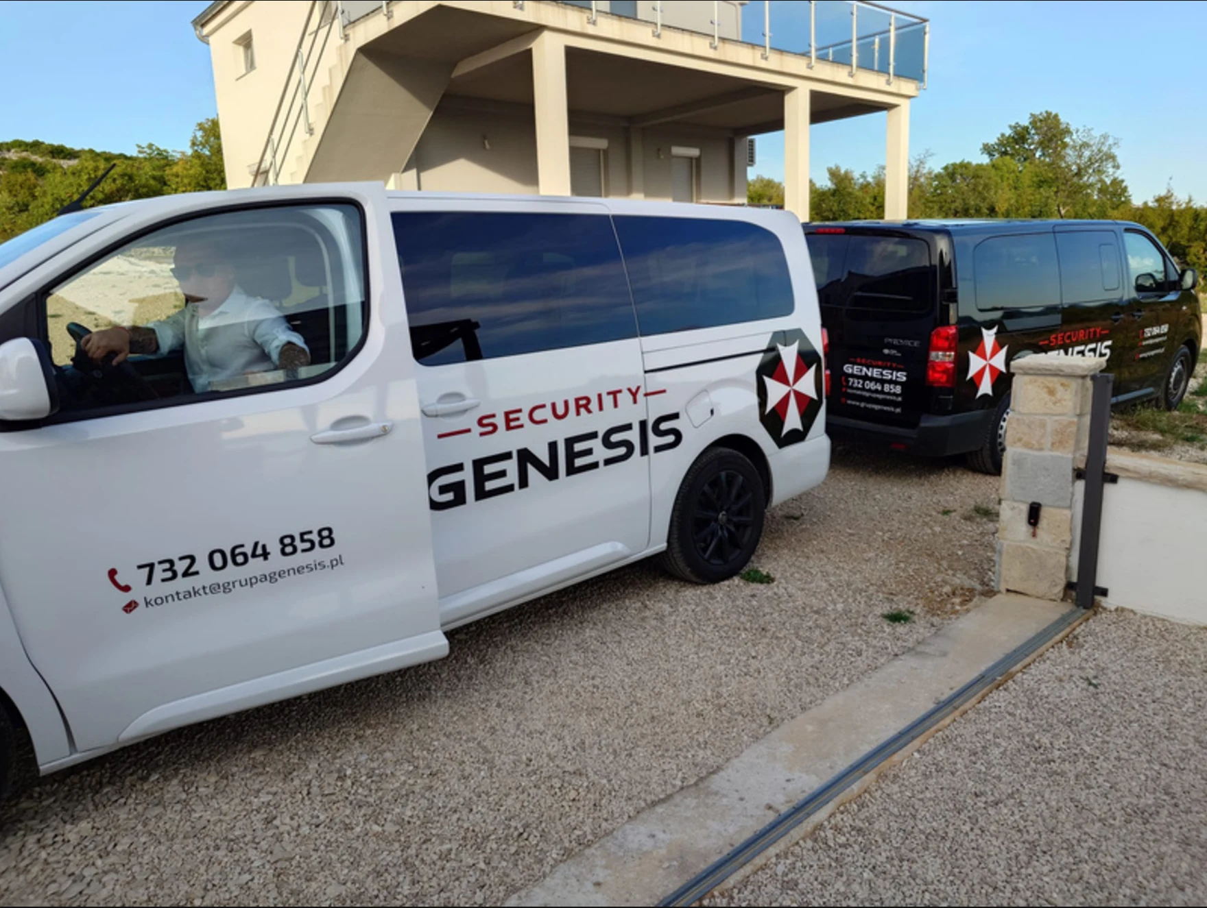 Samochody firmowe Genesis Security